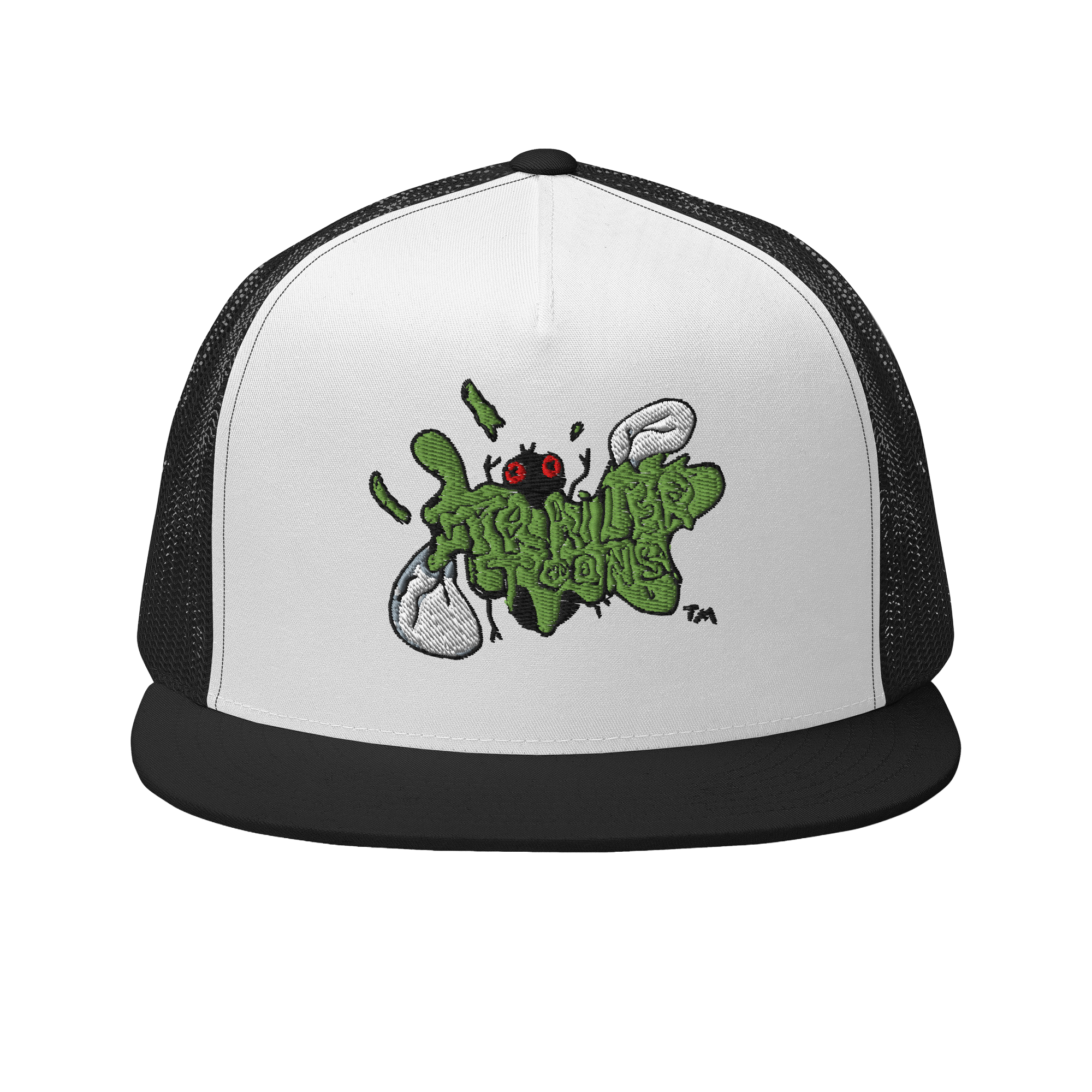 Trailer Toons embroidered five-panel trucker hat